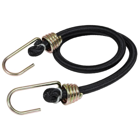 Keeper Keeper Black Bungee Cord 24 in. L X 0.374 in. 1 pk A06180Z